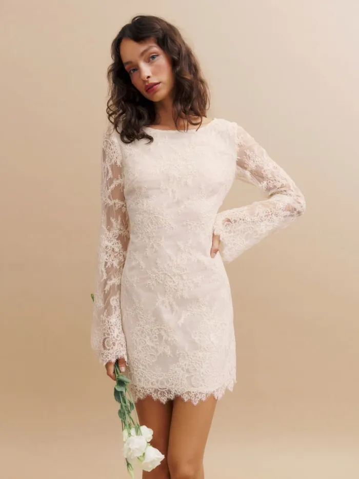 Reformation Dresses Valencia Dress Ivory 8211 Women Reformation Dresses Valencia Dress Ivory 8211 Women