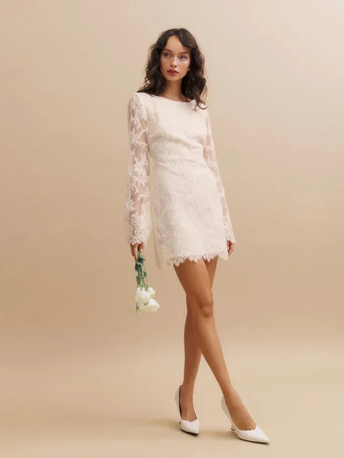 Reformation Dresses Valencia Dress Ivory 8211 Women Reformation Dresses Valencia Dress Ivory 8211 Women