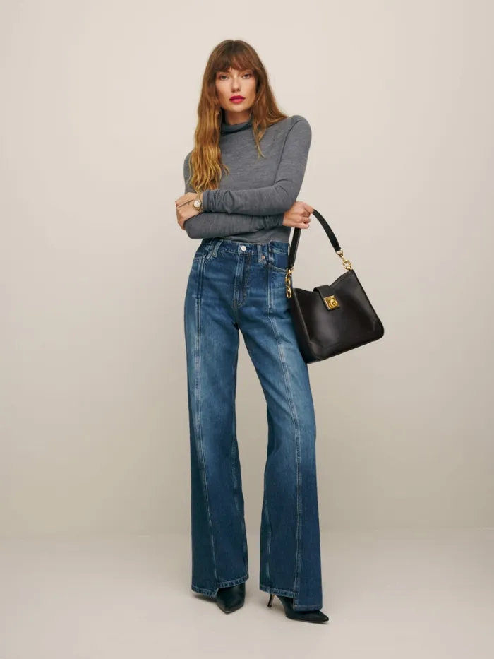Reformation Jeans Cary High Rise Slouchy Wide Leg Jeans Cabo Reworked 8211 Women Reformation Jeans Cary High Rise Slouchy Wide Leg Jeans Cabo Reworked 8211 Women