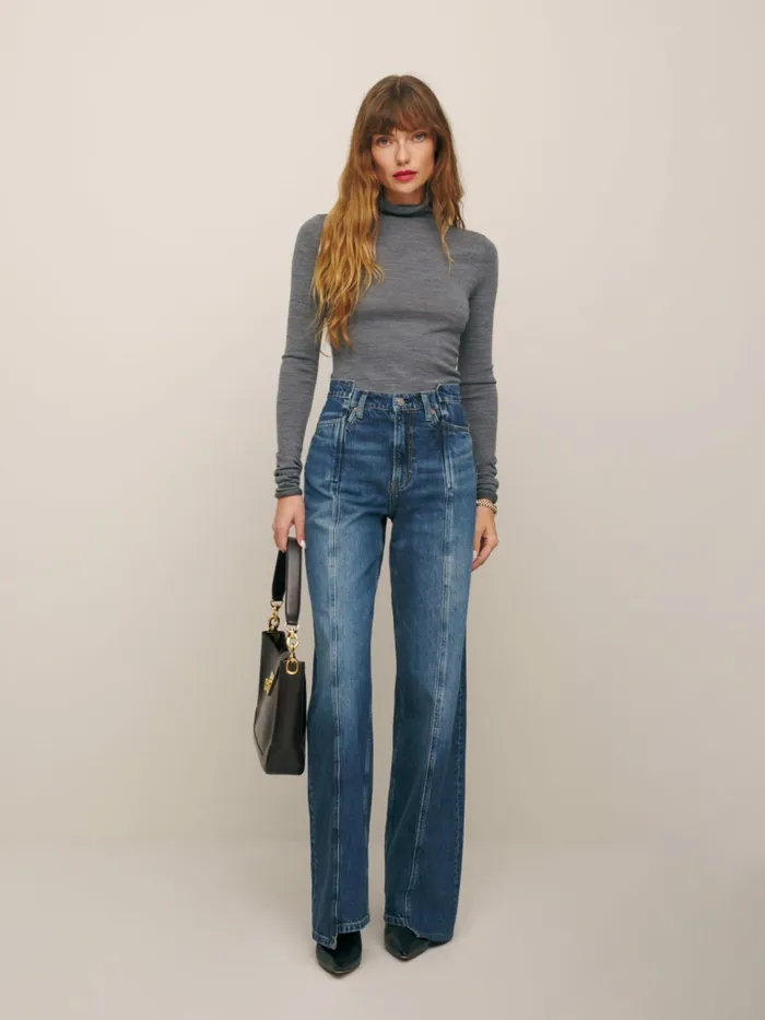 Reformation Jeans Cary High Rise Slouchy Wide Leg Jeans Cabo Reworked 8211 Women Reformation Jeans Cary High Rise Slouchy Wide Leg Jeans Cabo Reworked 8211 Women