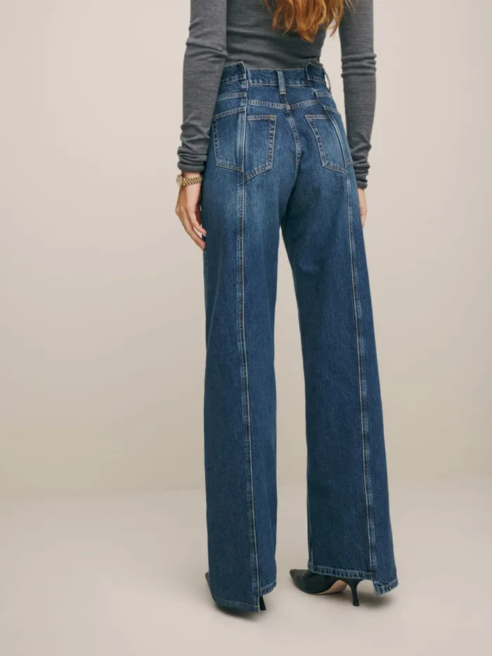 Reformation Jeans Cary High Rise Slouchy Wide Leg Jeans Cabo Reworked 8211 Women Reformation Jeans Cary High Rise Slouchy Wide Leg Jeans Cabo Reworked 8211 Women