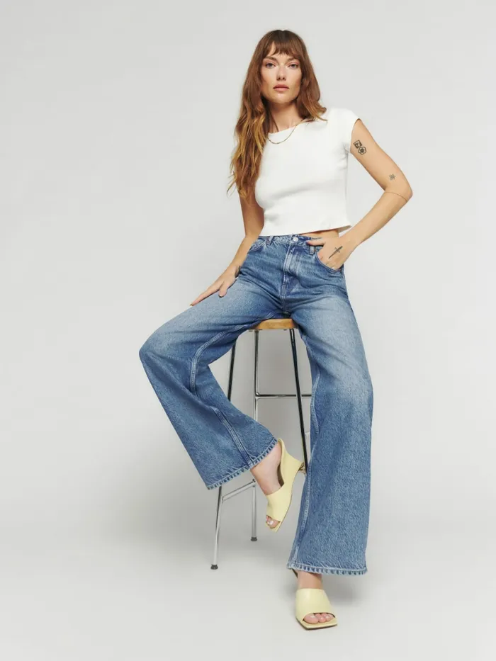 Reformation Jeans Cary High Rise Slouchy Wide Leg Jeans Colorado 8211 Women Reformation Jeans Cary High Rise Slouchy Wide Leg Jeans Colorado 8211 Women