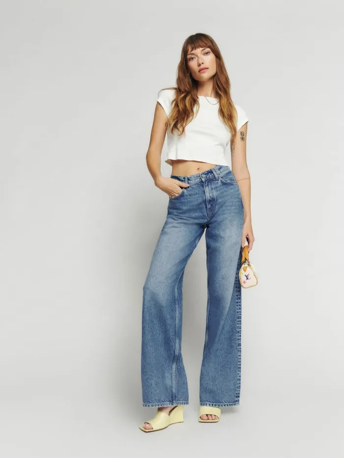 Reformation Jeans Cary High Rise Slouchy Wide Leg Jeans Colorado 8211 Women Reformation Jeans Cary High Rise Slouchy Wide Leg Jeans Colorado 8211 Women