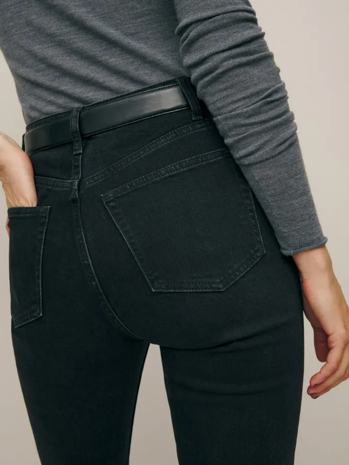 Reformation Jeans Cynthia Stretch High Rise Straight Jeans Vana 8211 Women Reformation Jeans Cynthia Stretch High Rise Straight Jeans Vana 8211 Women