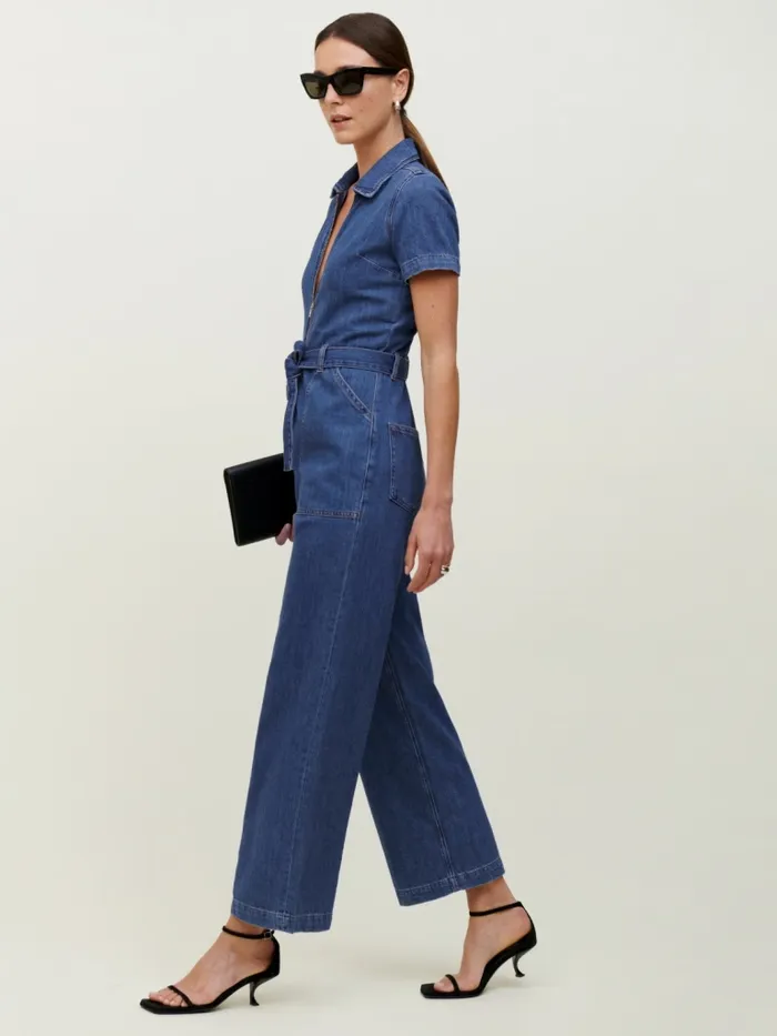 Reformation Jumpsuits Cassidy Denim Jumpsuit Indio 8211 Women Reformation Jumpsuits Cassidy Denim Jumpsuit Indio 8211 Women