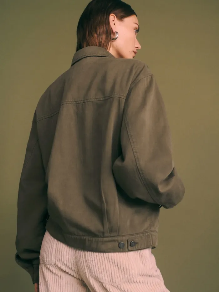 Reformation Outerwear Marco Bomber Jacket Dark Olive 8211 Women Reformation Outerwear Marco Bomber Jacket Dark Olive 8211 Women