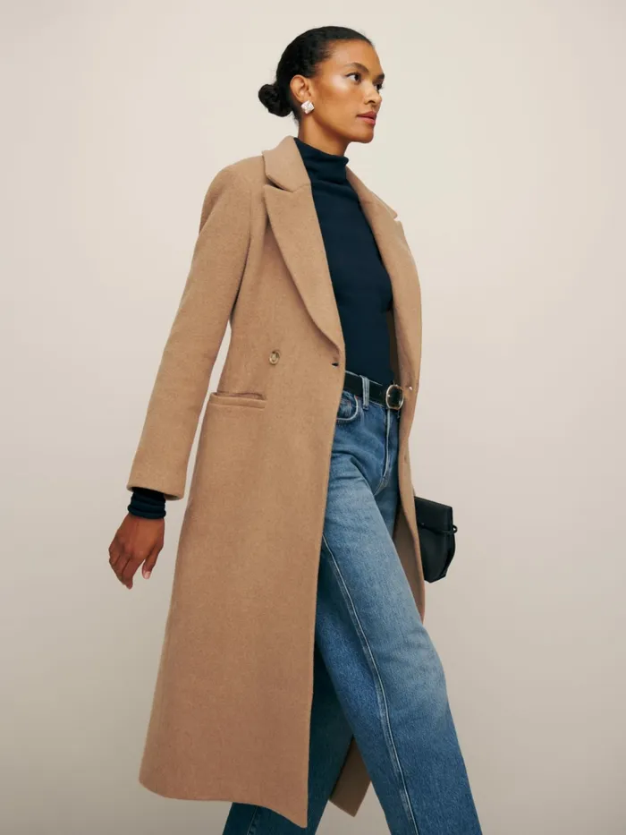 Reformation Outerwear Oscar Nipped Waist Coat Camel 8211 Women Reformation Outerwear Oscar Nipped Waist Coat Camel 8211 Women