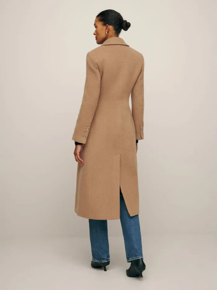 Reformation Outerwear Oscar Nipped Waist Coat Camel 8211 Women Reformation Outerwear Oscar Nipped Waist Coat Camel 8211 Women