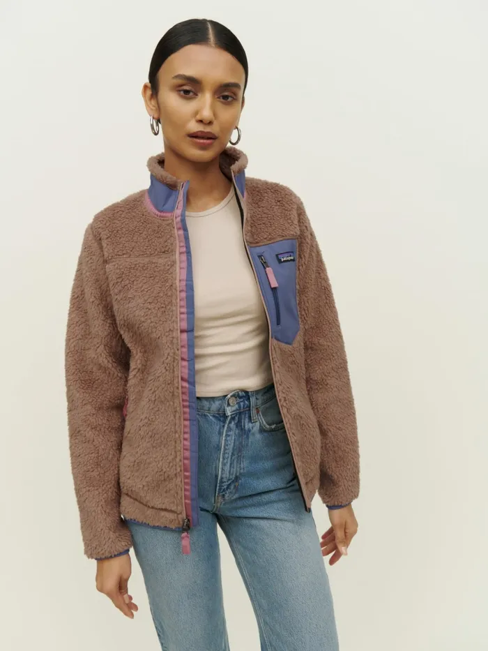 Reformation Outerwear Patagonia Classic Retro Xjacket Pampas Tan 8211 Women