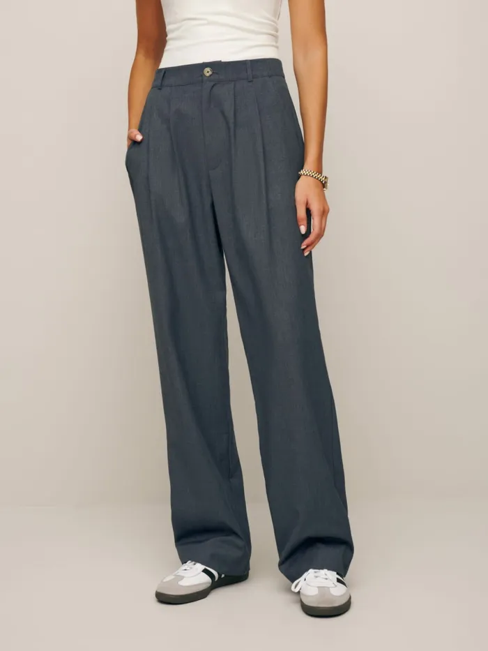 Reformation Pants Mason Pant Charcoal 8211 Women Reformation Pants Mason Pant Charcoal 8211 Women