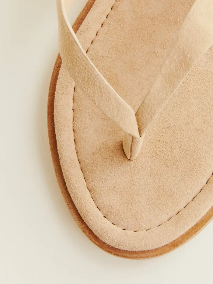 Reformation Sandals Justine Lace Up Thong Sandal Porcini Suede 8211 Women Reformation Sandals Justine Lace Up Thong Sandal Porcini Suede 8211 Women