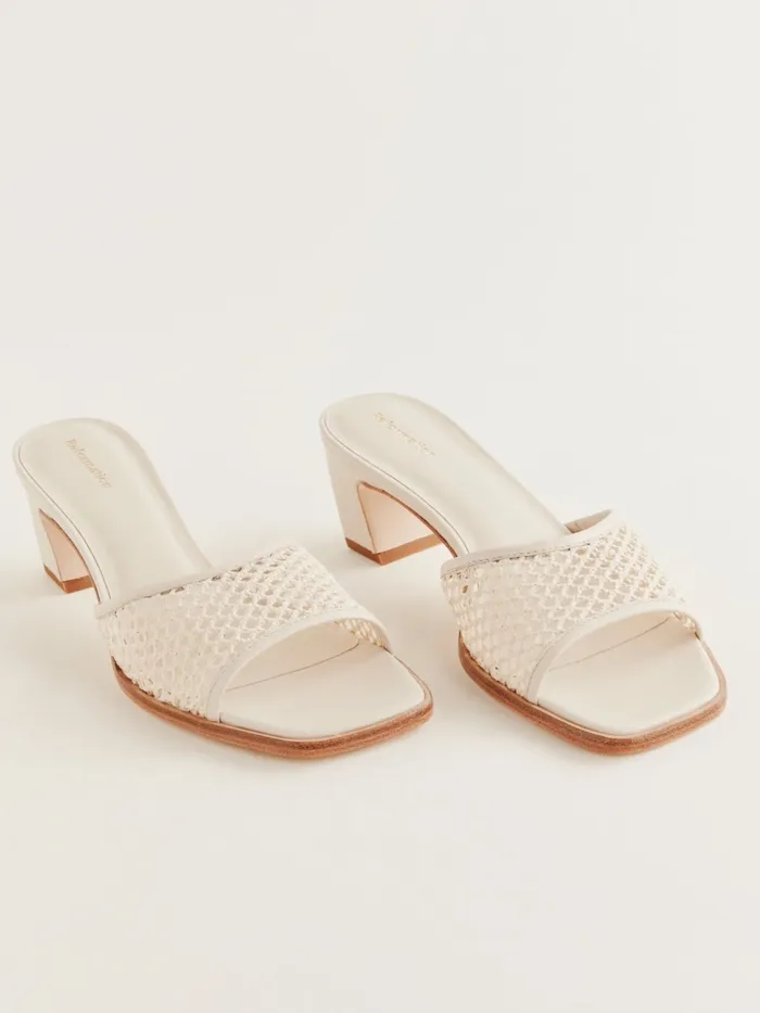 Reformation Sandals Scout Heeled Sandal Ivory Crochet 8211 Women Reformation Sandals Scout Heeled Sandal Ivory Crochet 8211 Women