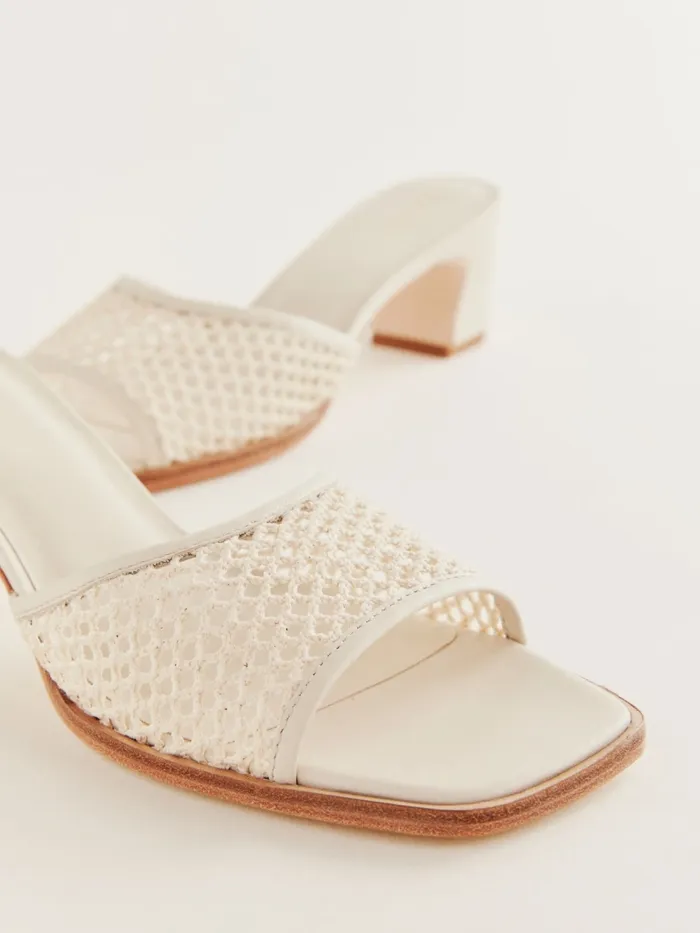 Reformation Sandals Scout Heeled Sandal Ivory Crochet 8211 Women Reformation Sandals Scout Heeled Sandal Ivory Crochet 8211 Women