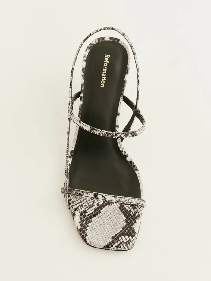 Reformation Sandals Serenity Bare Sandal Roccia Snake 8211 Women Reformation Sandals Serenity Bare Sandal Roccia Snake 8211 Women