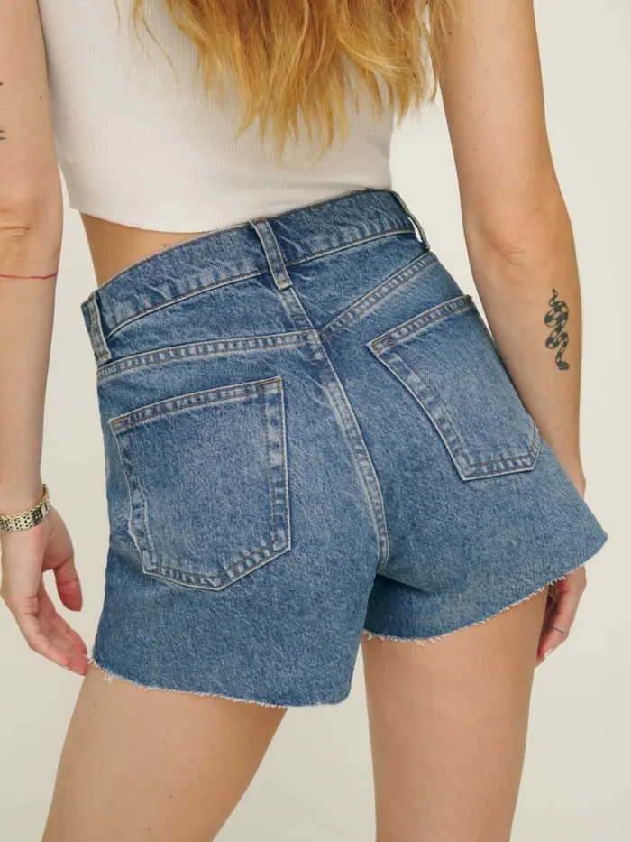 Reformation Shorts Charlene High Rise Jean Shorts Colorado 8211 Women Reformation Shorts Charlene High Rise Jean Shorts Colorado 8211 Women