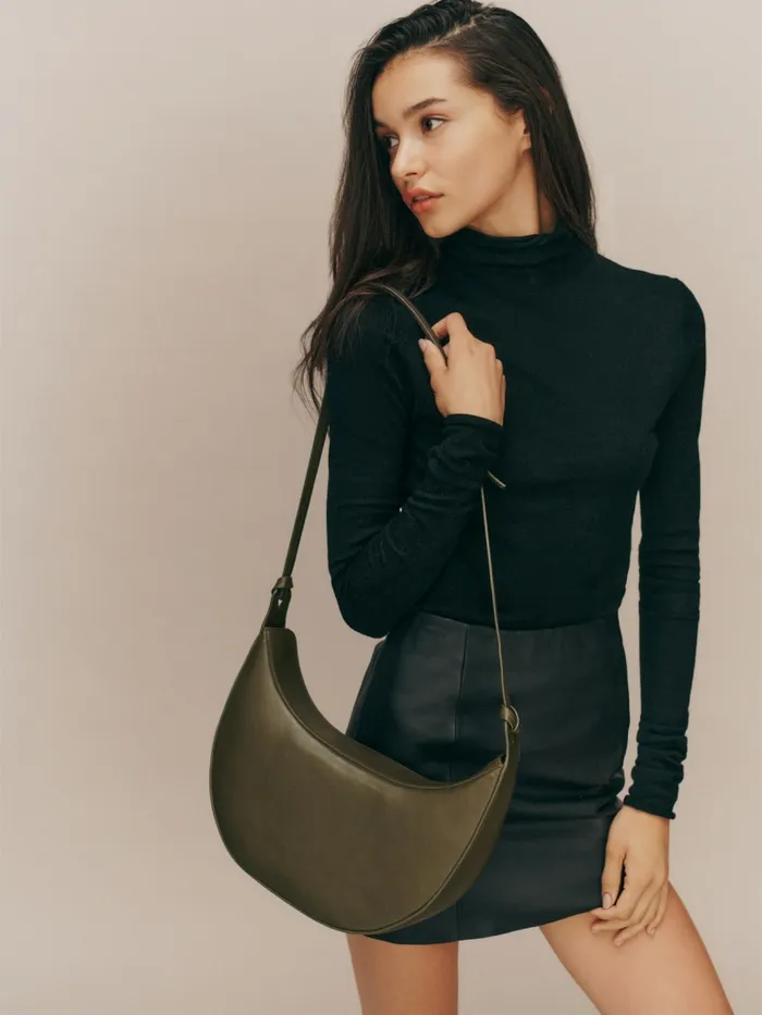 Reformation Shoulder Bags Rosetta Sling Crossbody Bag Truffle 8211 Women Reformation Shoulder Bags Rosetta Sling Crossbody Bag Truffle 8211 Women