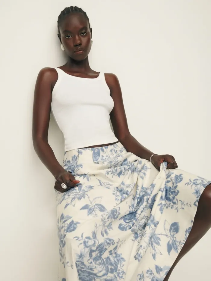Reformation Skirts Lucy Skirt Courtier 8211 Women Reformation Skirts Lucy Skirt Courtier 8211 Women