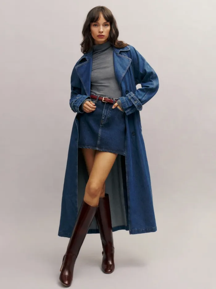 Reformation Skirts Lydia High Rise Denim Mini Skirt Huron 8211 Women Reformation Skirts Lydia High Rise Denim Mini Skirt Huron 8211 Women