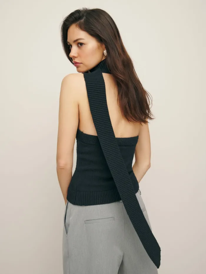Reformation Sweaters Allegra Sweater Tank Black 8211 Women