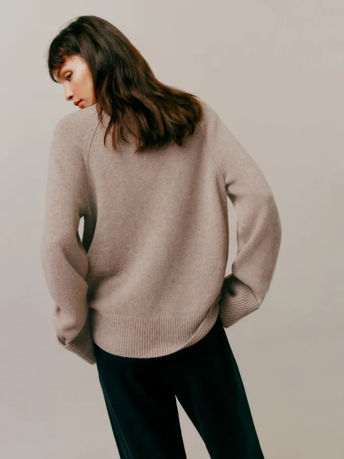 Reformation Sweaters Garrett Cashmere Oversized Turtleneck Oatmeal 8211 Women Reformation Sweaters Garrett Cashmere Oversized Turtleneck Oatmeal 8211 Women