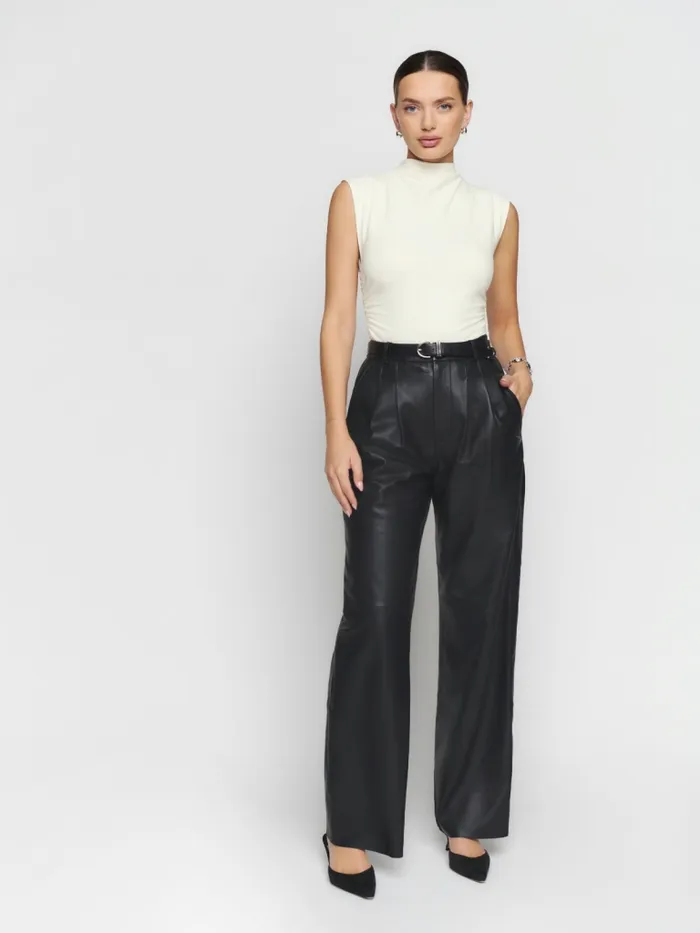 Reformation Tops Lindy Knit Top Ivory 8211 Women Reformation Tops Lindy Knit Top Ivory 8211 Women