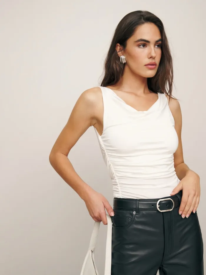 Reformation Tops Torin Knit Top Fior Di Latte 8211 Women Reformation Tops Torin Knit Top Fior Di Latte 8211 Women