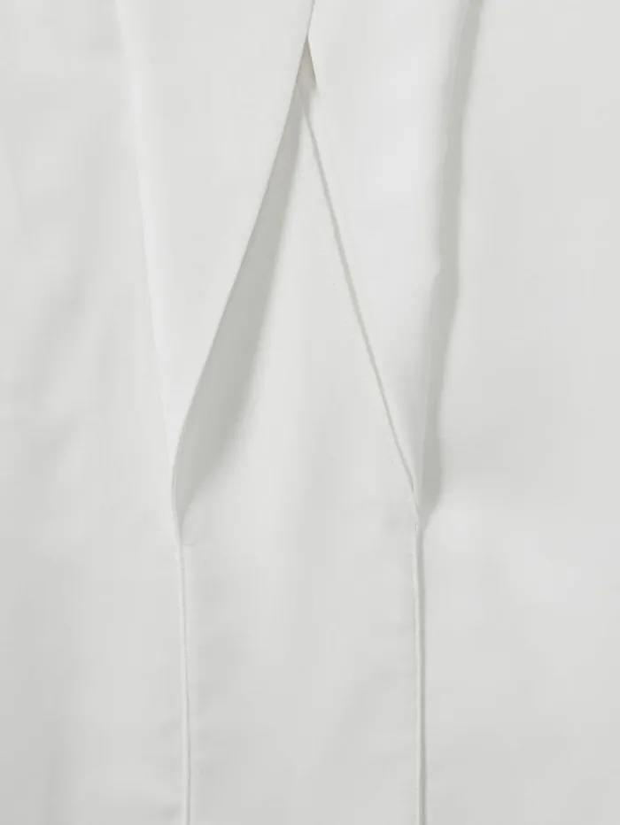 REISS Tops Women Relaxed Tux Top Ivory