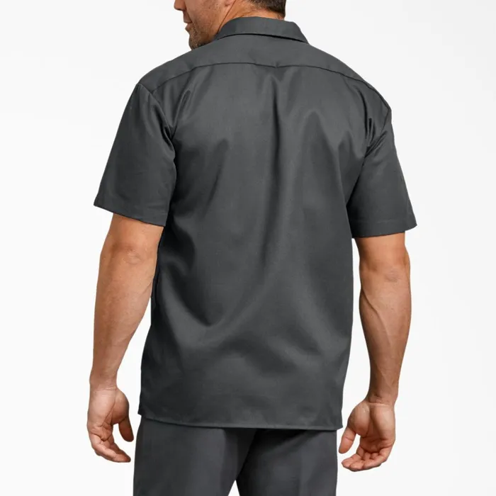Relaxed Fit Short Sleeve Work Shirt Charcoal Gray Charcoal Gray ch Men Dickies Work Shirts Relaxed Fit Short Sleeve Work Shirt Charcoal Gray Charcoal Gray ch Men Dickies Work Shirts
