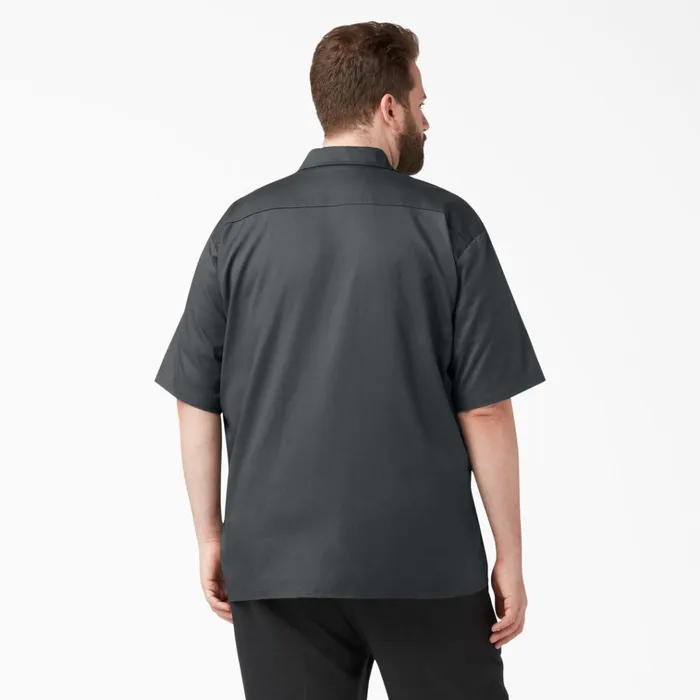 Relaxed Fit Short Sleeve Work Shirt Charcoal Gray Charcoal Gray ch Men Dickies Work Shirts Relaxed Fit Short Sleeve Work Shirt Charcoal Gray Charcoal Gray ch Men Dickies Work Shirts
