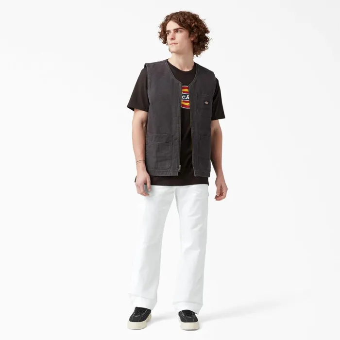 Relaxed Fit Straight Leg Painter039s Pants White White wh Men Dickies Painter Pants Relaxed Fit Straight Leg Painter039s Pants White White wh Men Dickies Painter Pants