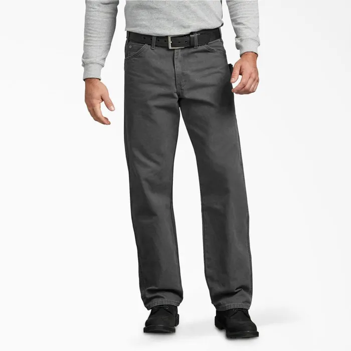 Relaxed Fit Straight Leg Sanded Duck Carpenter Pants Rinsed Slate Rinsed Slate rsl Men Dickies Carpenter Relaxed Fit Straight Leg Sanded Duck Carpenter Pants Rinsed Slate Rinsed Slate rsl Men Dickies Carpenter