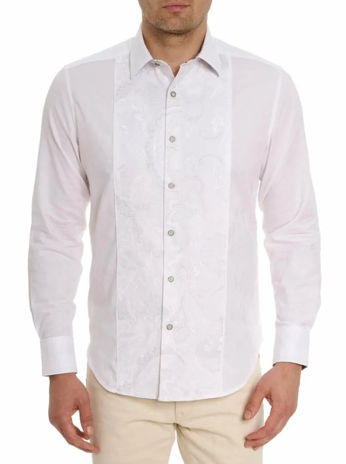 Robert Graham Button Down Shirts Men Clarion Long Sleeve Button Down Shirt White Robert Graham Button Down Shirts Men Clarion Long Sleeve Button Down Shirt White