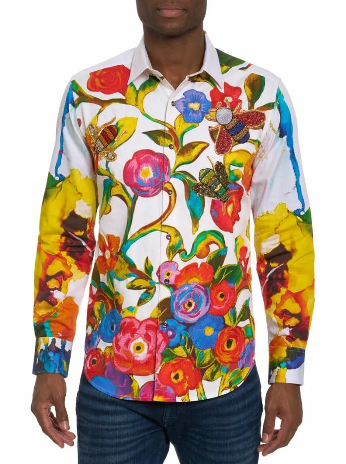 Robert Graham Button Down Shirts Men Limited Edition The Begilded Long Sleeve Button Down Shirt Multi Robert Graham Button Down Shirts Men Limited Edition The Begilded Long Sleeve Button Down Shirt Multi