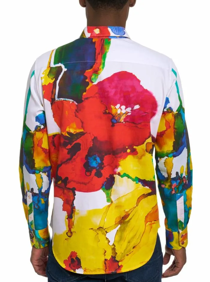 Robert Graham Button Down Shirts Men Limited Edition The Begilded Long Sleeve Button Down Shirt Multi