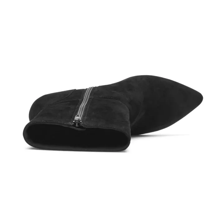 Rockport Boots and Booties Women Chalina Boot Black Kid Suede Rockport Boots and Booties Women Chalina Boot Black Kid Suede