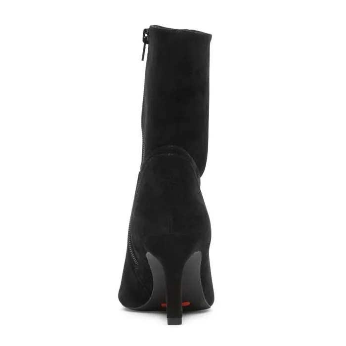 Rockport Boots and Booties Women Chalina Boot Black Kid Suede Rockport Boots and Booties Women Chalina Boot Black Kid Suede