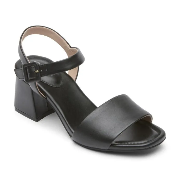 Rockport Heels Women Farrah 2Strap Heel Black