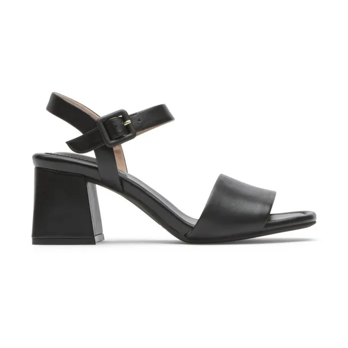 Rockport Heels Women Farrah 2Strap Heel Black