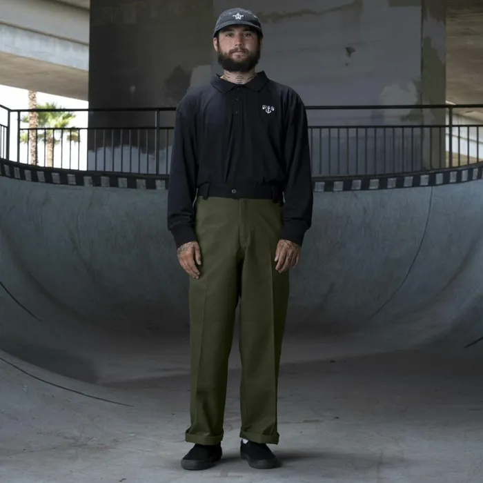 Ronnie Sandoval Loose Fit Double Knee Pants Olive GreenBlack Color Block Olive Greenblack Color Block oac Men Dickies Double Knee Ronnie Sandoval Loose Fit Double Knee Pants Olive GreenBlack Color Block Olive Greenblack Color Block oac Men Dickies Double Knee