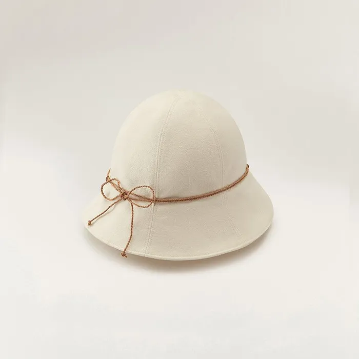 Round Crown Hats Helen Kaminski Balu Ecru