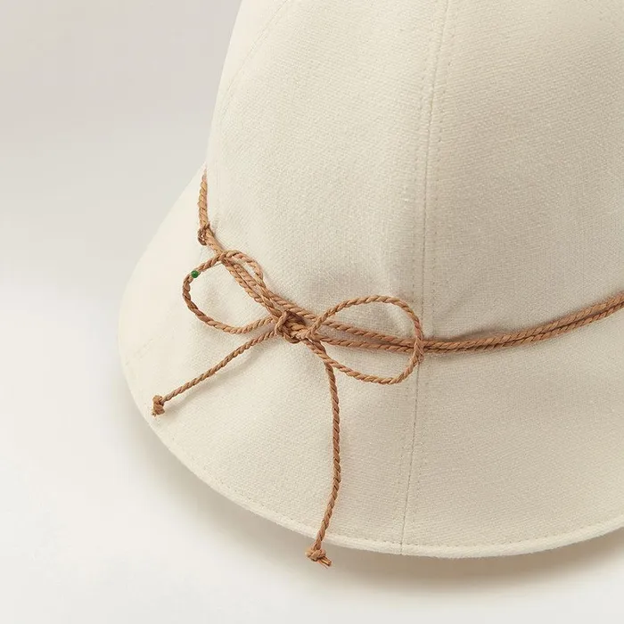 Round Crown Hats Helen Kaminski Balu Ecru