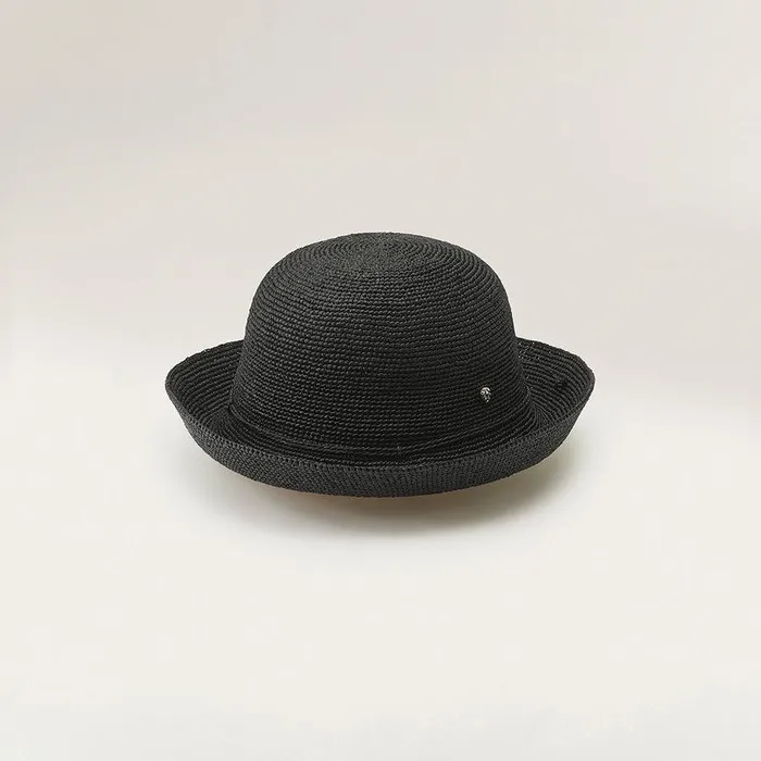 Round Crown Hats Helen Kaminski Provence 8 Charcoal