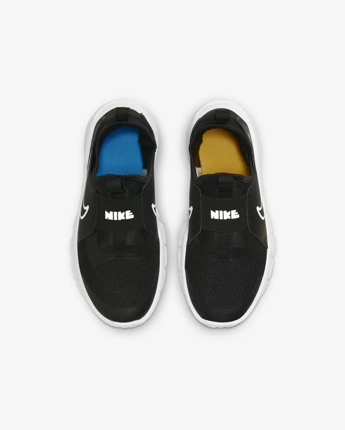 Running Kids Nike Flex Runner 2 Blackphoto Blueuniversity Goldwhite