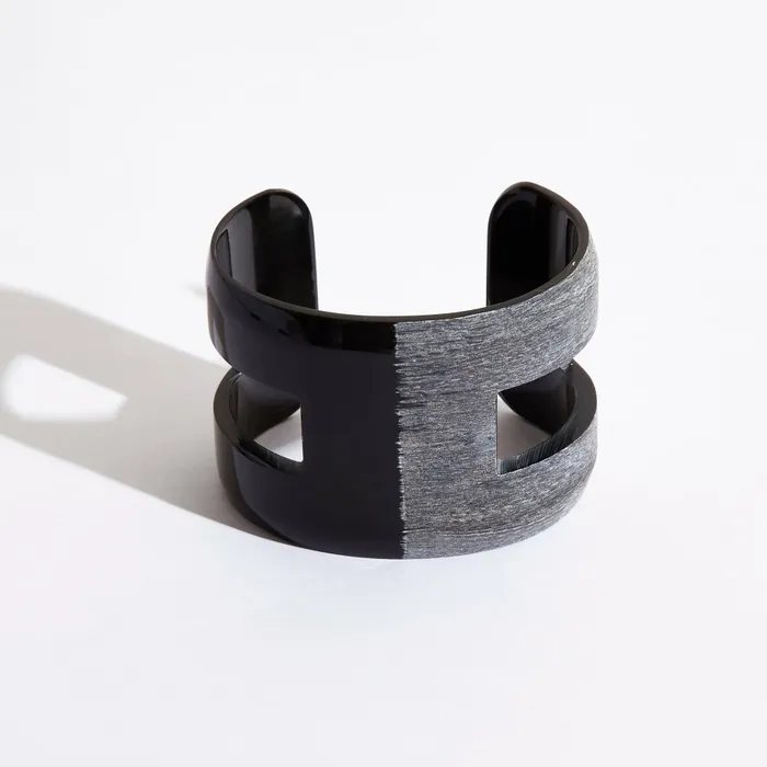 Scarlet Sage Bracelets and Cuffs Dun Naht Bracelet 8211 Grey and Black 8211 Women Scarlet Sage Bracelets and Cuffs Dun Naht Bracelet 8211 Grey and Black 8211 Women