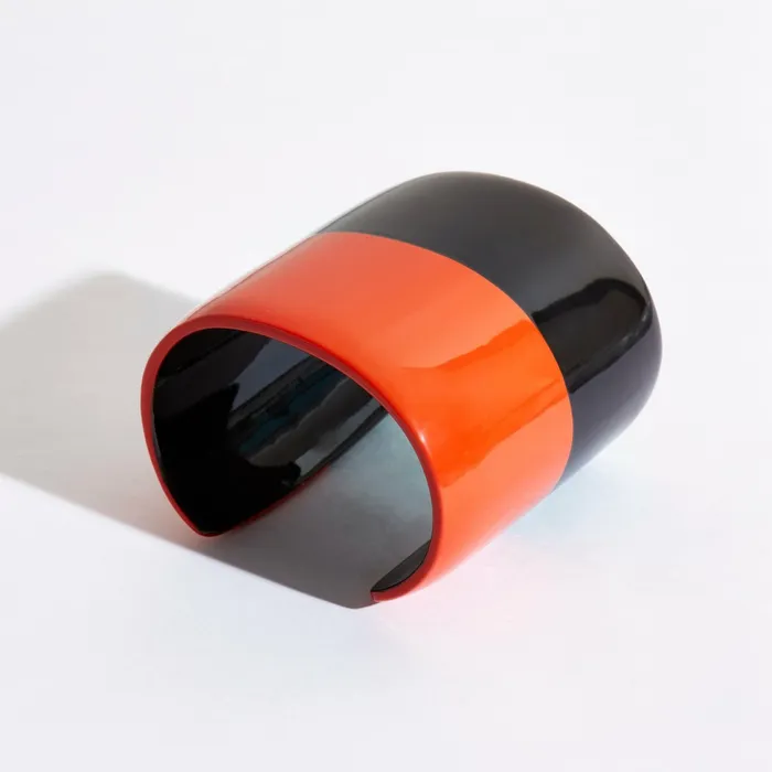 Scarlet Sage Bracelets and Cuffs Dun Nhat Bracelet 8211 Orange and Black 8211 Women Scarlet Sage Bracelets and Cuffs Dun Nhat Bracelet 8211 Orange and Black 8211 Women