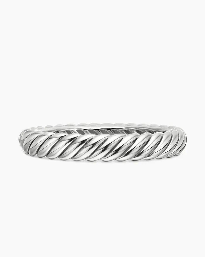 Sculpted Cable Bracelet In Sterling Silver 10mm Women David Yurman Bangle