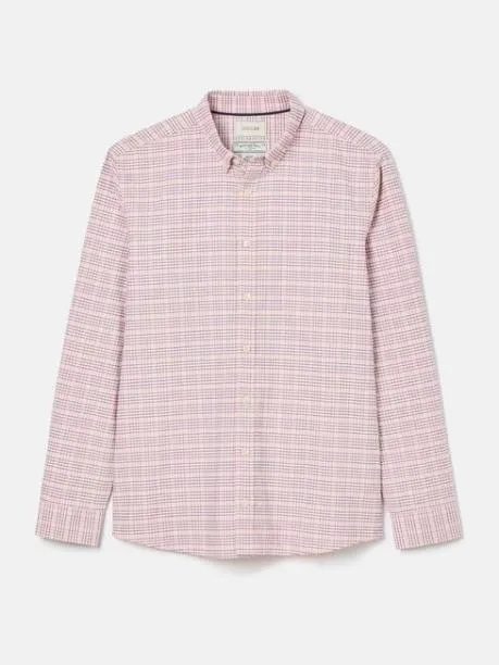 Shirts Men Joules Light Pink Cotton Check Shirt Shirts Men Joules Light Pink Cotton Check Shirt