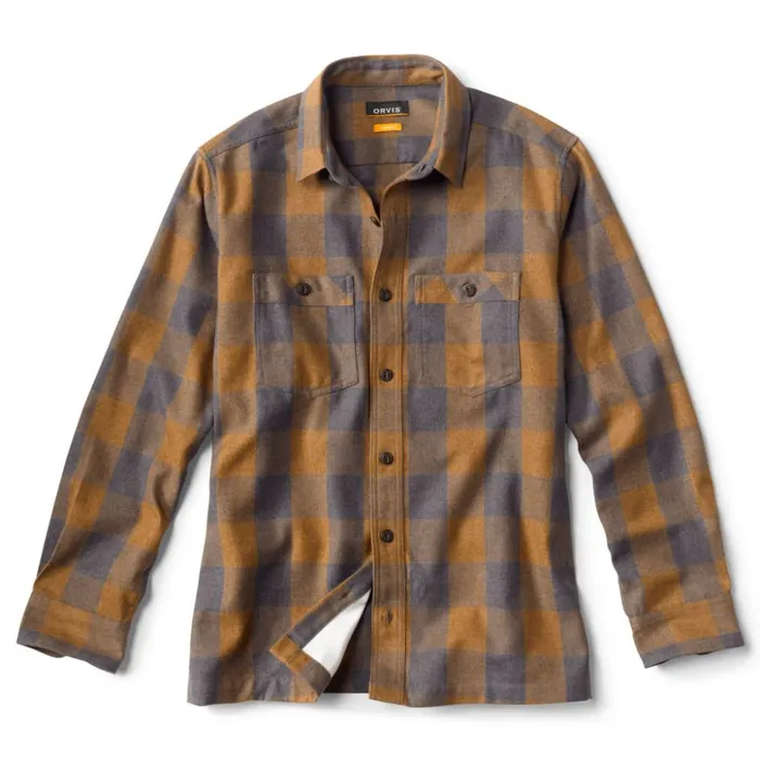 Shirts Men Orvis Hemp RecycledPoly Shirt Jacket Khaki