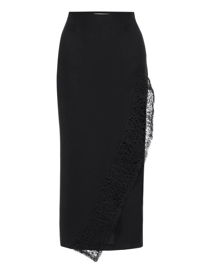 Shop Brochu Walker Bottoms The Camille Skirt Black Onyx