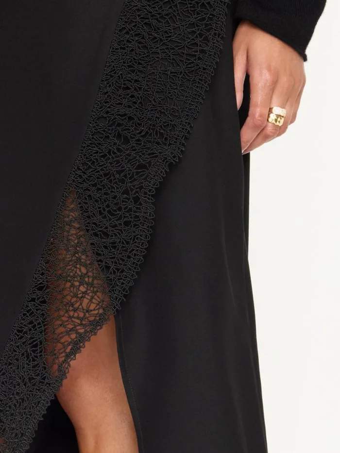 Shop Brochu Walker Bottoms The Camille Skirt Black Onyx